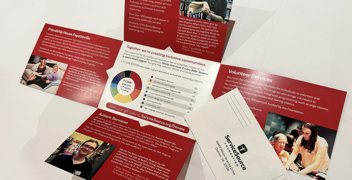 ServiceSource Annual appeal mailer